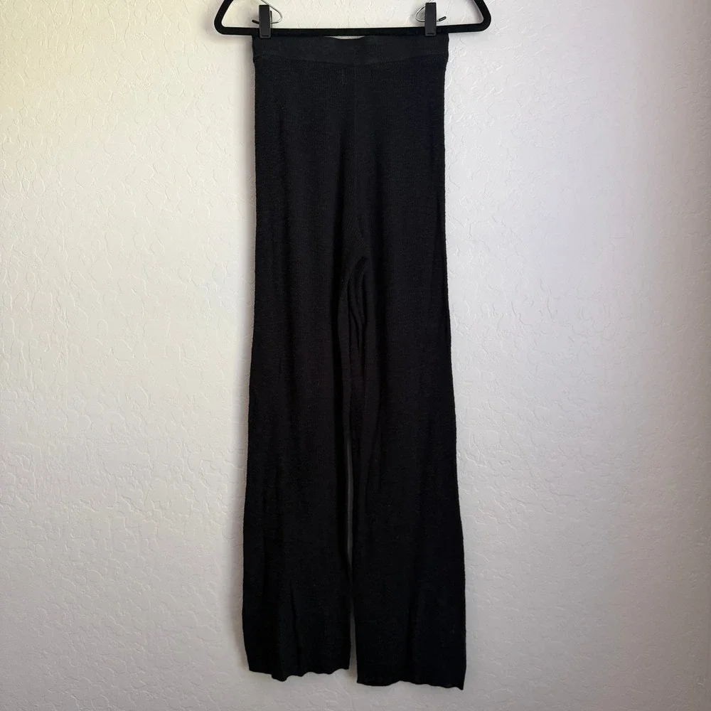 Free People FP Beach Women's Cover Up Bottom Knit‎ Pants Black XS
